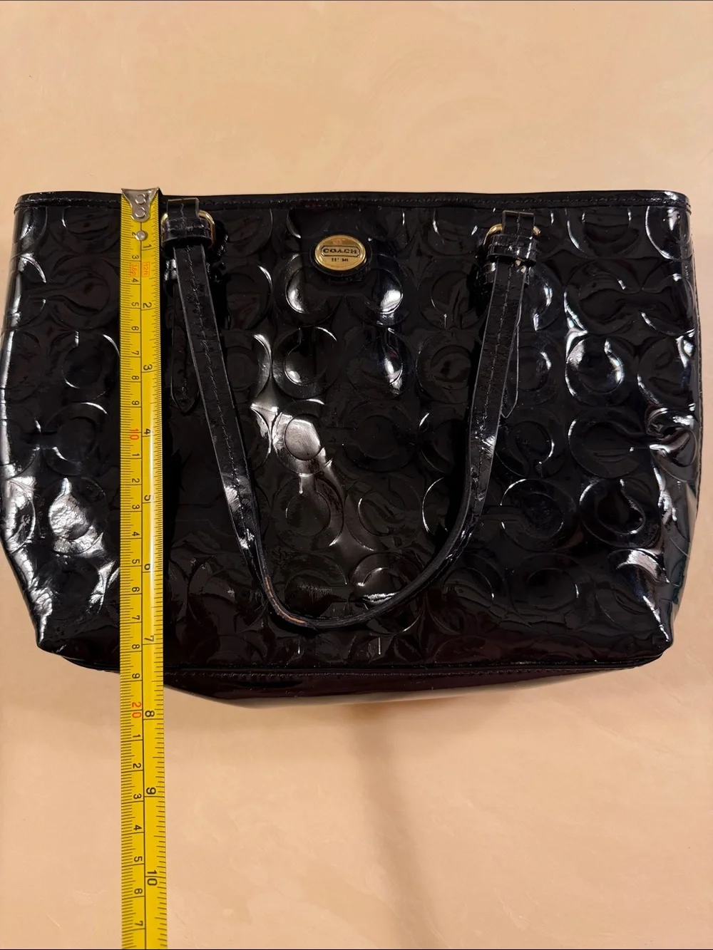 Pre loved Coach Black small purse